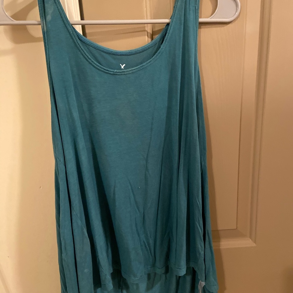 Blue soft tank